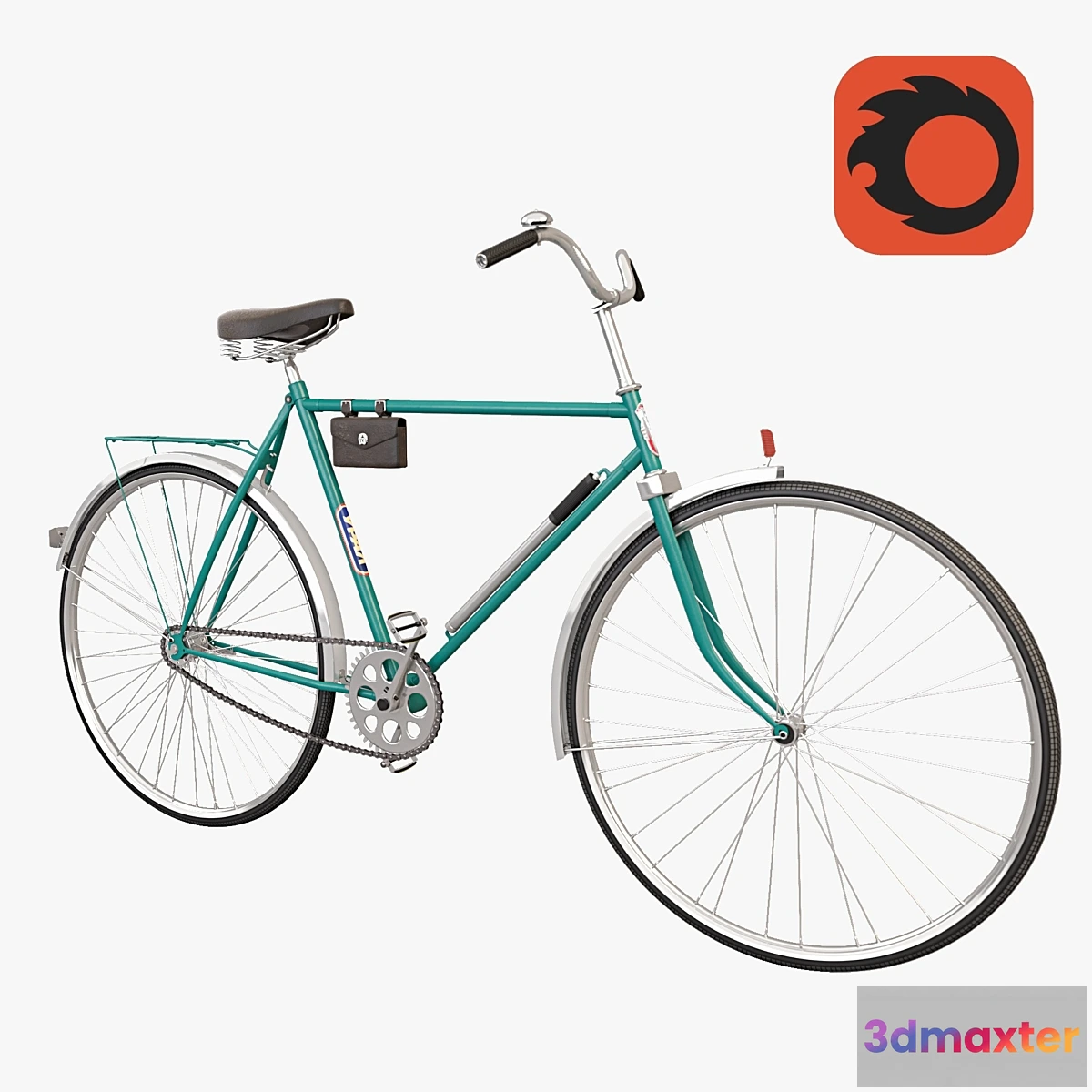 1398364 - Bike road URAL 3D Max