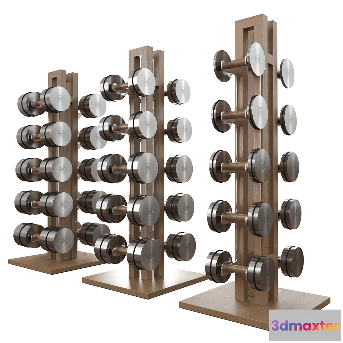 1401566 - Dumbbell set 3D Max