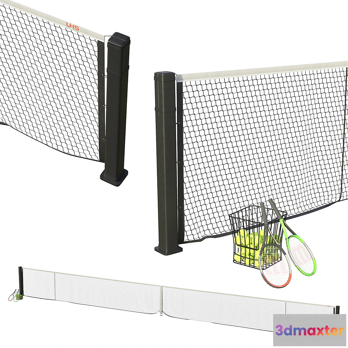 1402052 - Tennis net 3D Max