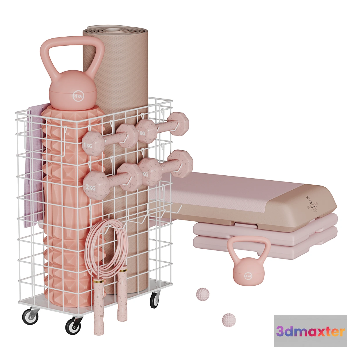 1406670 - Yoga set 1 3D Max