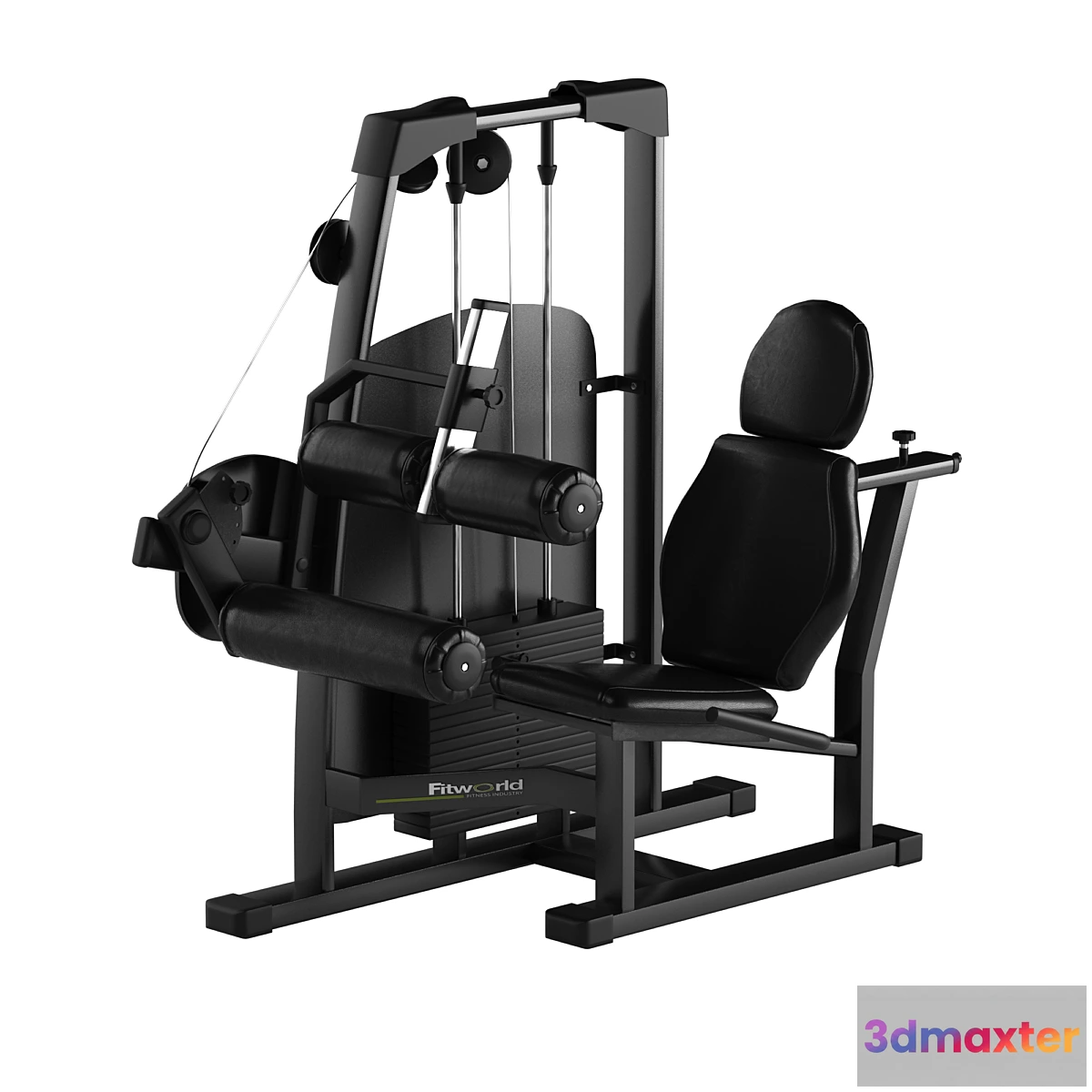 1408532 - Gym equipment NessFitWorld 3D Max
