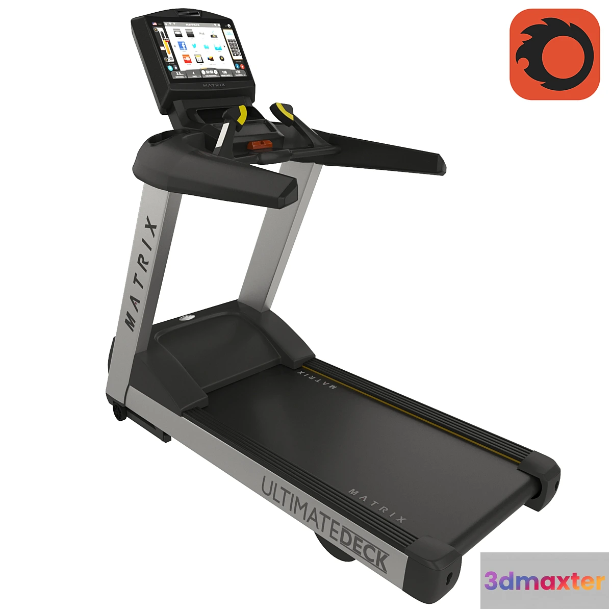 1412174 - Gym Matrix ultimate deck t7xe 3D Max