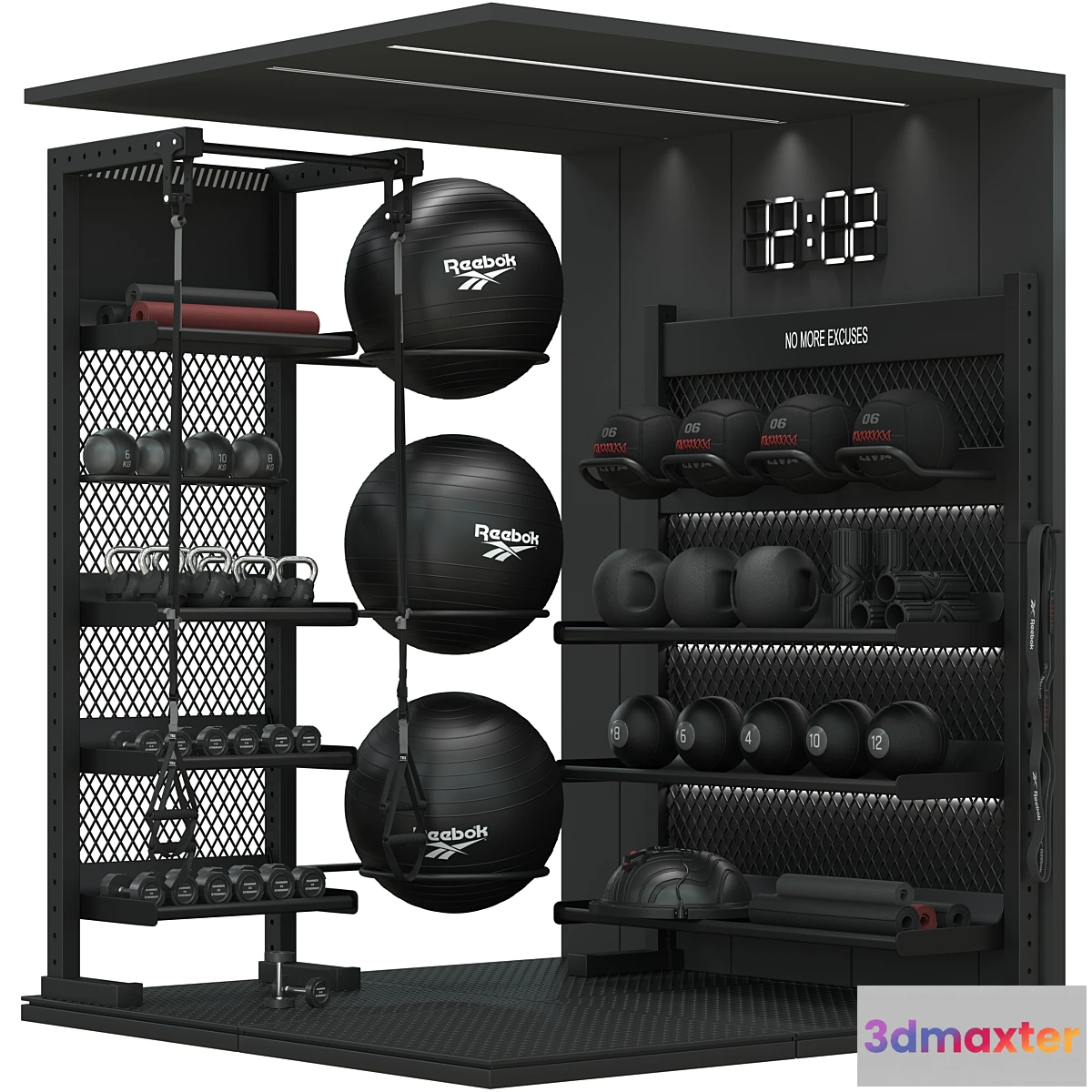 1423022 - Black Rack 3D Max