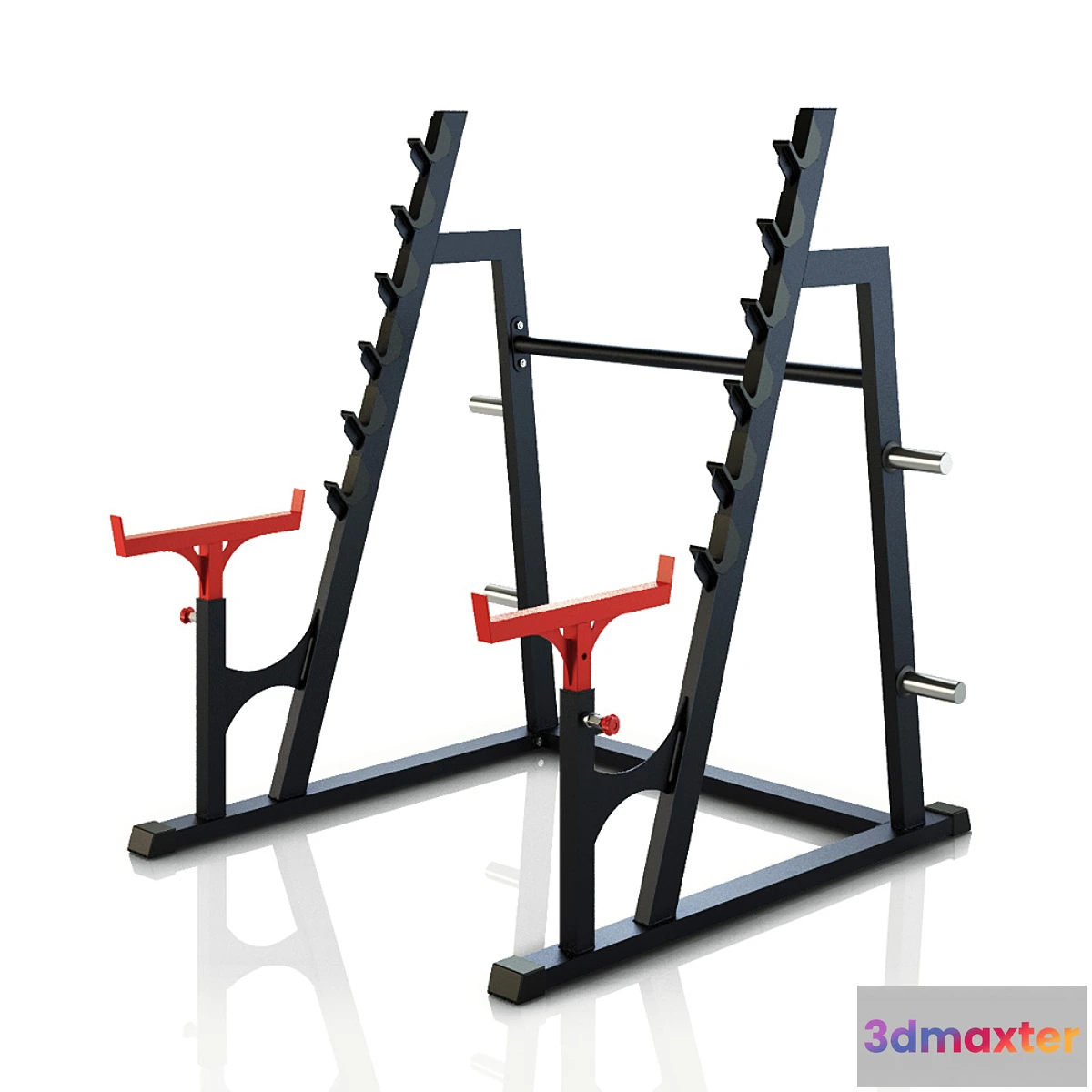 1434088 - Stoyka dlya prisedaniy 3D Max