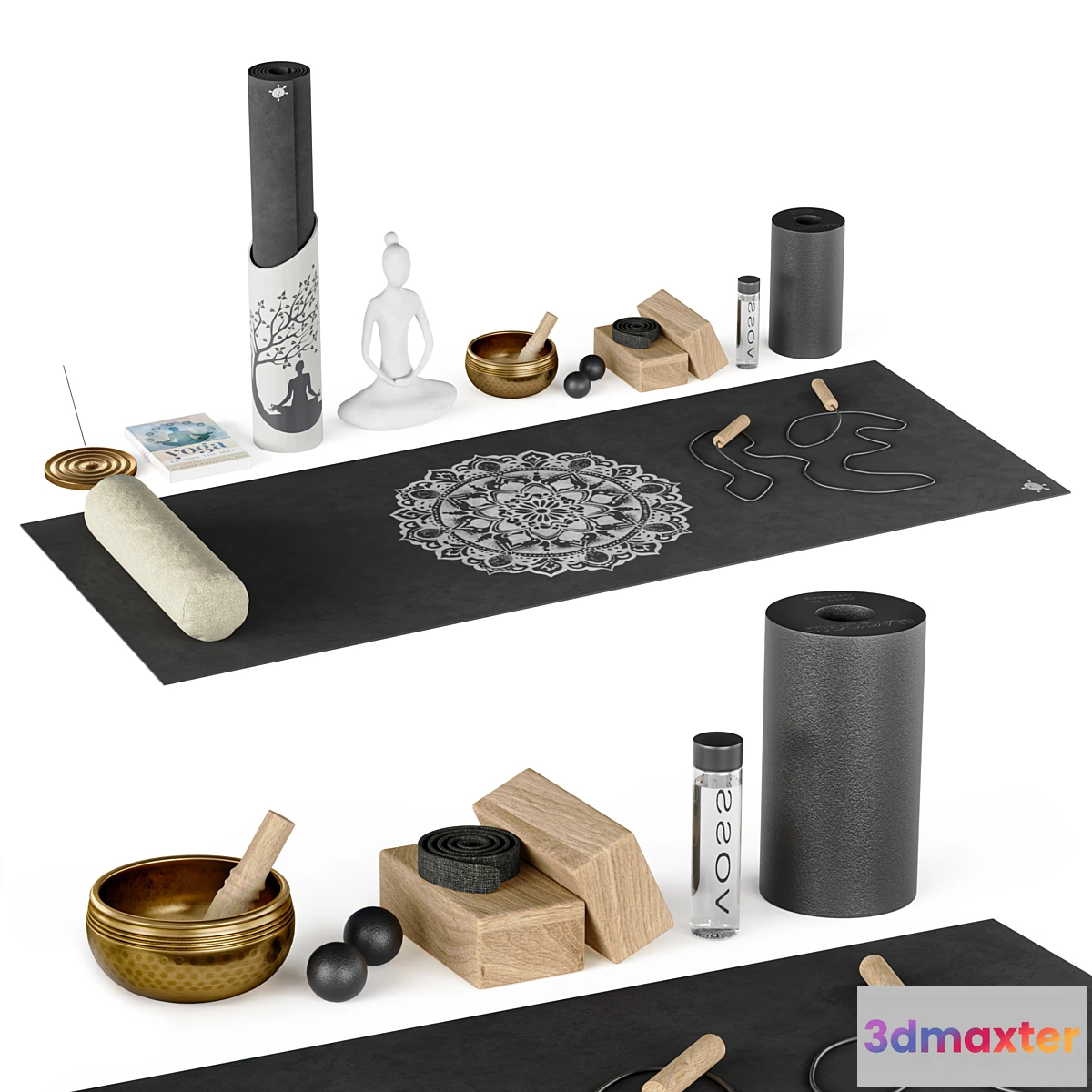 1434612 - Yoga set 3D Max