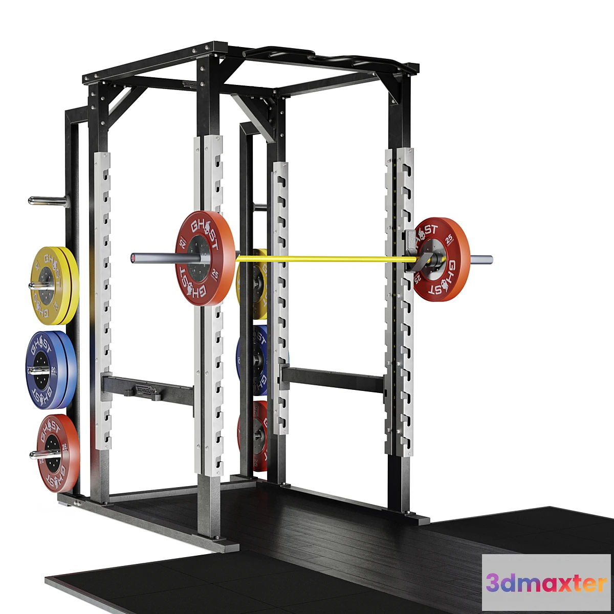 1435598 - Technogym Olympic Power Rack 3D Max