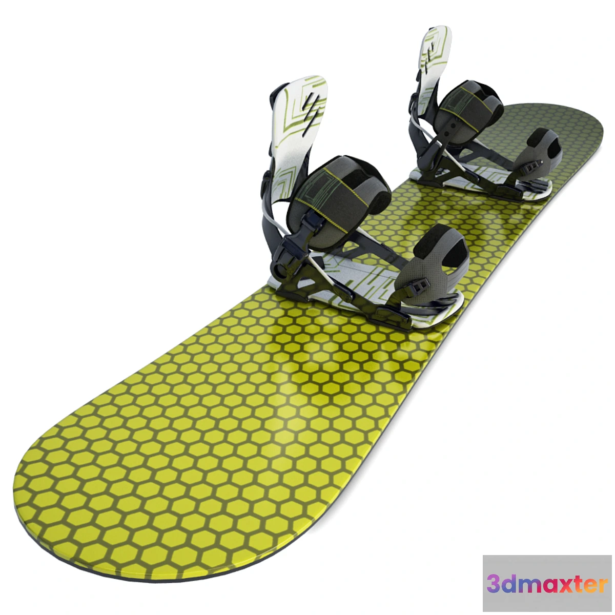1436104 - Snowboard equipment 3D Max