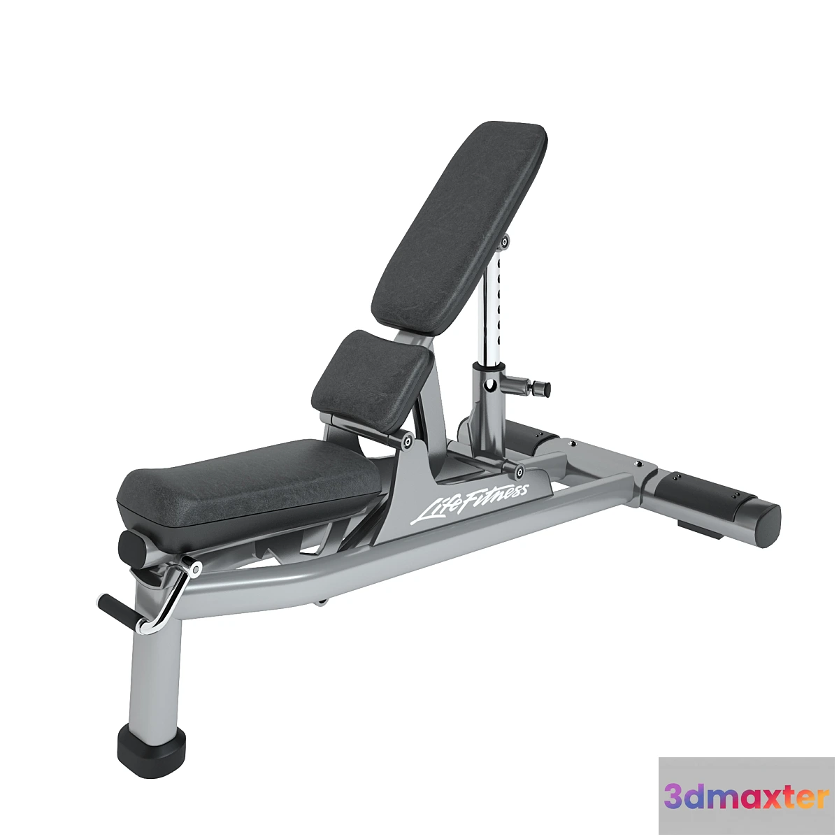 1437190 - Life Fitness Signature Series Multi Adjustable Bench 3D Max