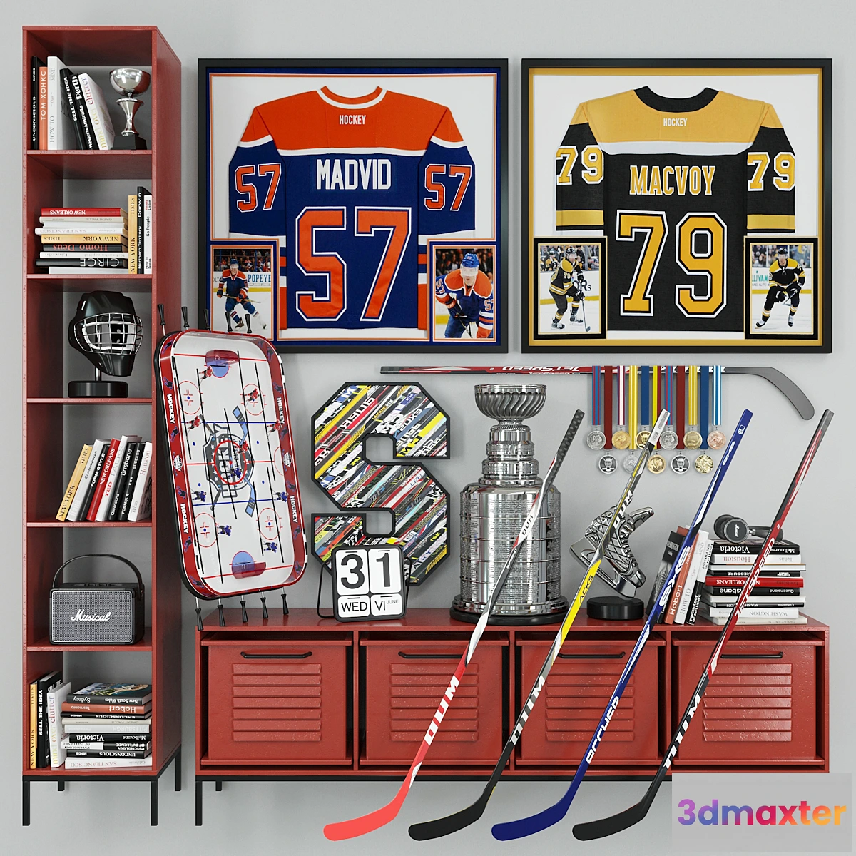 1439990 - Sports set 3D Max