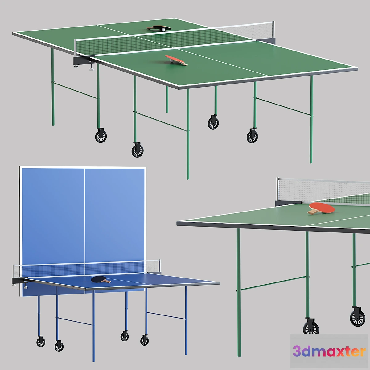 1440658 - Tennis table 3D Max