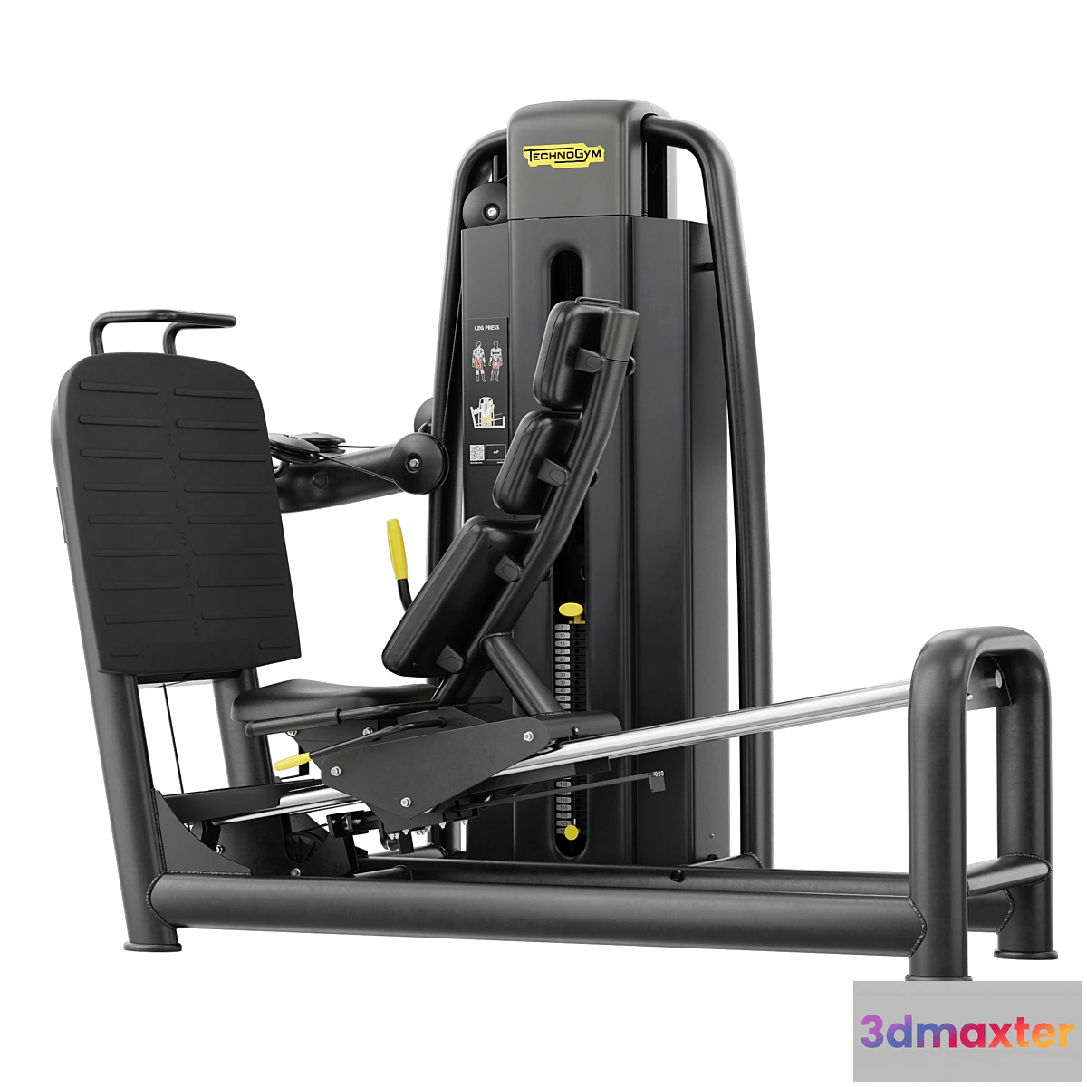 1451600 - Technogym Selection 700 - Leg Press 3D Max