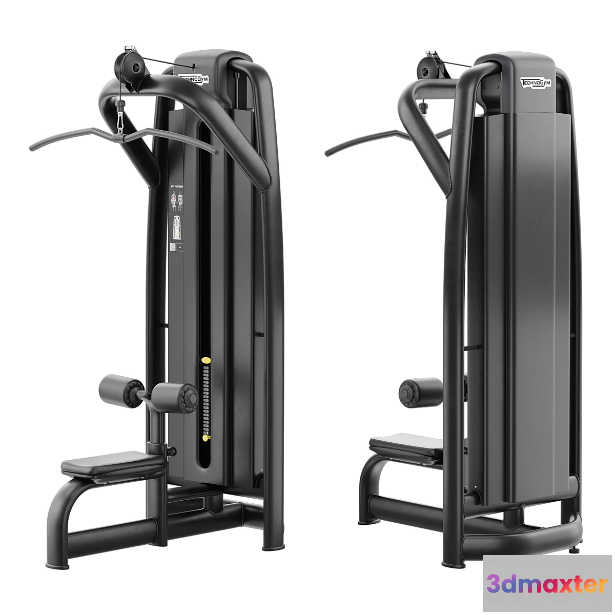 1457522 - Technogym Selection 700 - Lat Machine 3D Max