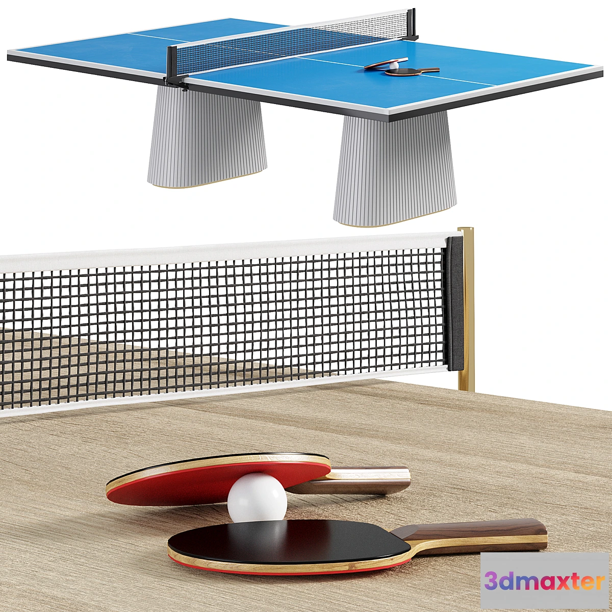 1458324 - Ping Pong Table EGEO By Vismara 3D Max