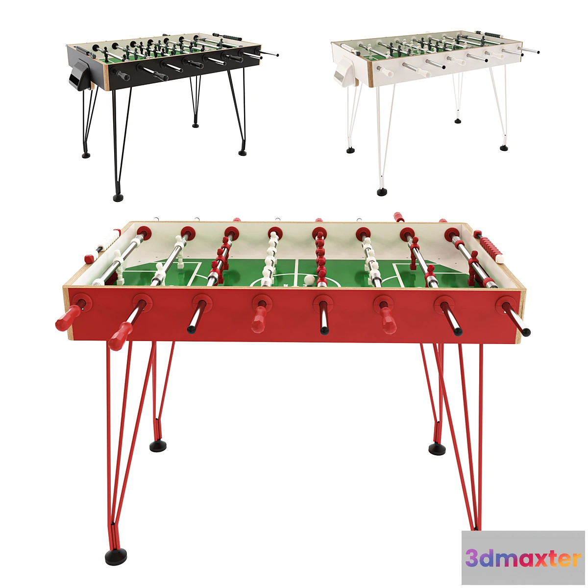1458978 - Table football Apollo20 from FAS Pendezza 3D Max