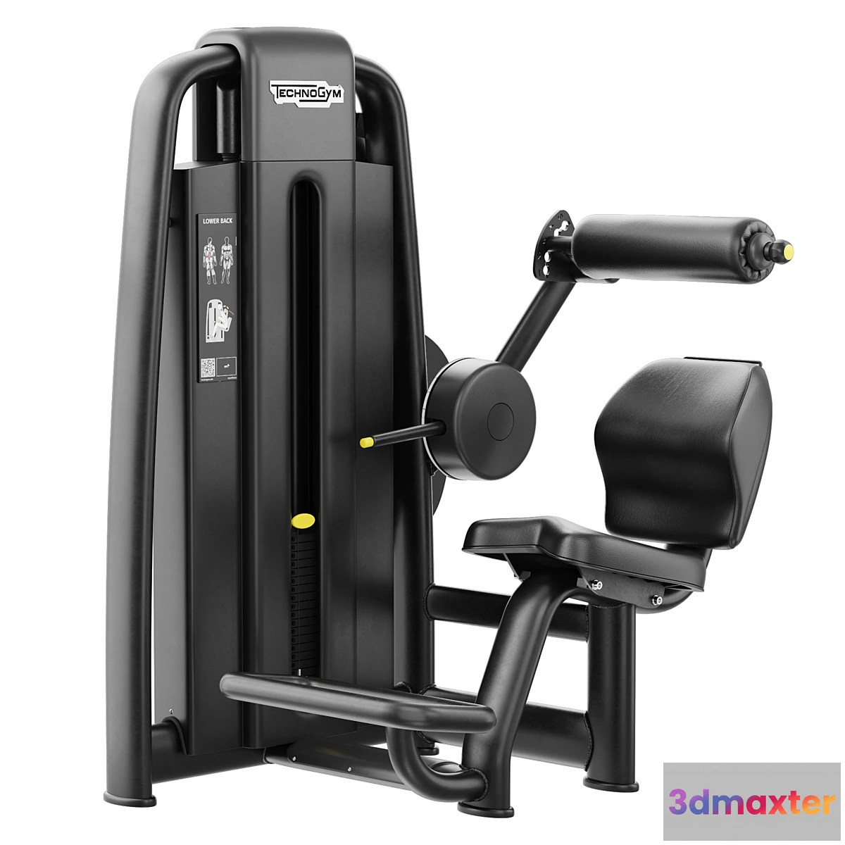 1461918 - Technogym Selection 700 - Lower Back 3D Max