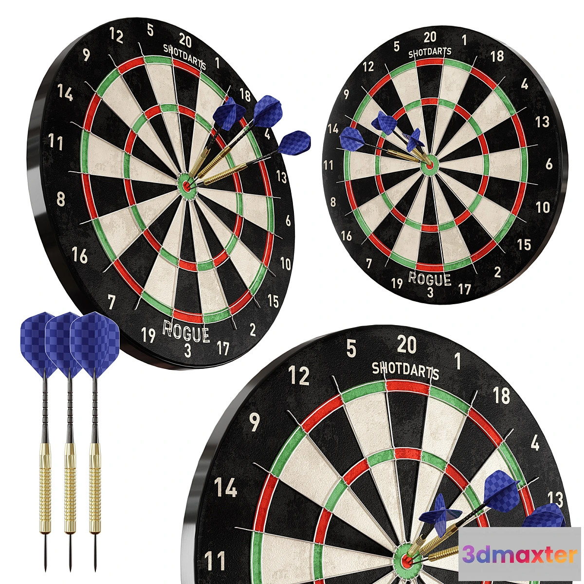 1466348 - Darts 3D Max
