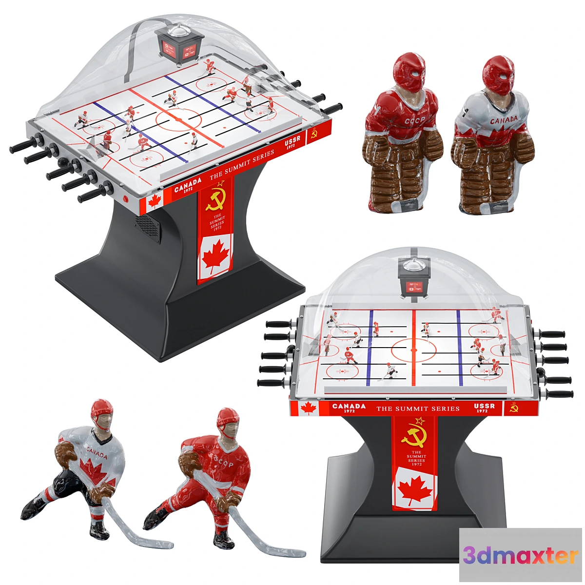 1472406 - Bubble hockey 3D Max