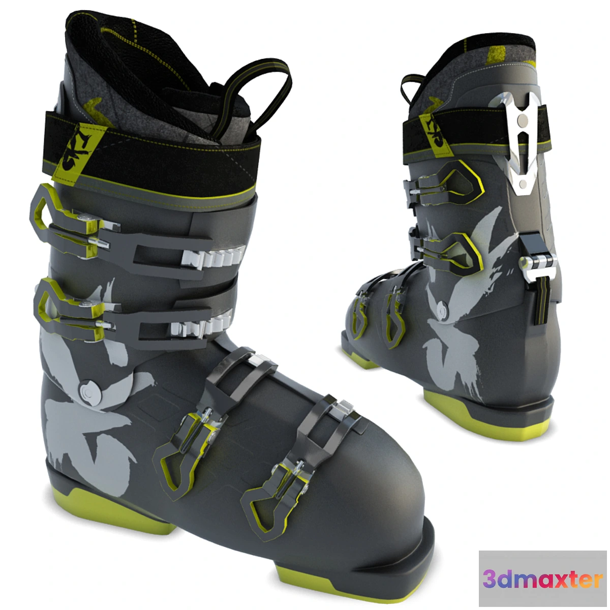 1476562 - Ski shoes 3D Max