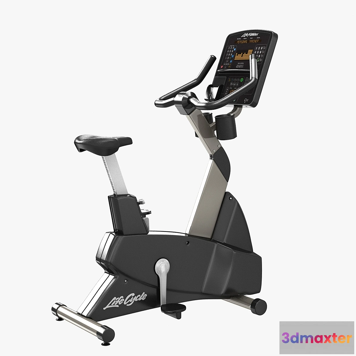 1478382 - Life Fitness Integrity Series Upright Lifecycle 3D Max