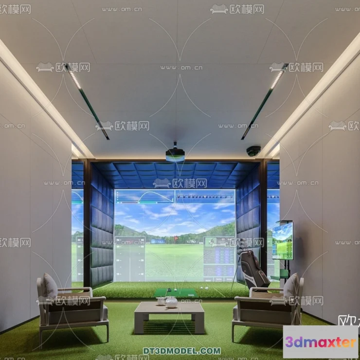 1518238 - OTHER MODELS - SPORTS - 3D Model For Interior Design - 2289 3D Max