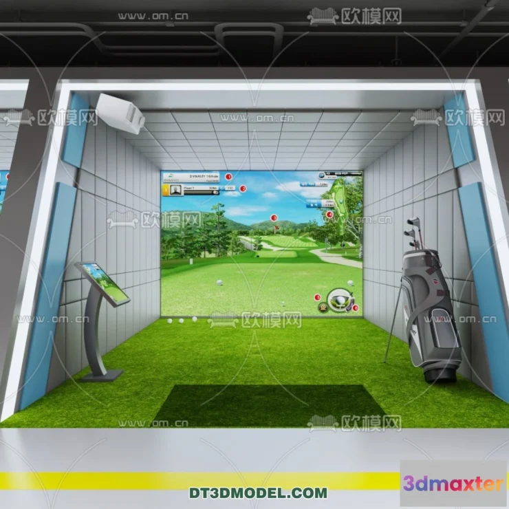 1518252 - OTHER MODELS - SPORTS - 3D Model For Interior Design - 2296 3D Max