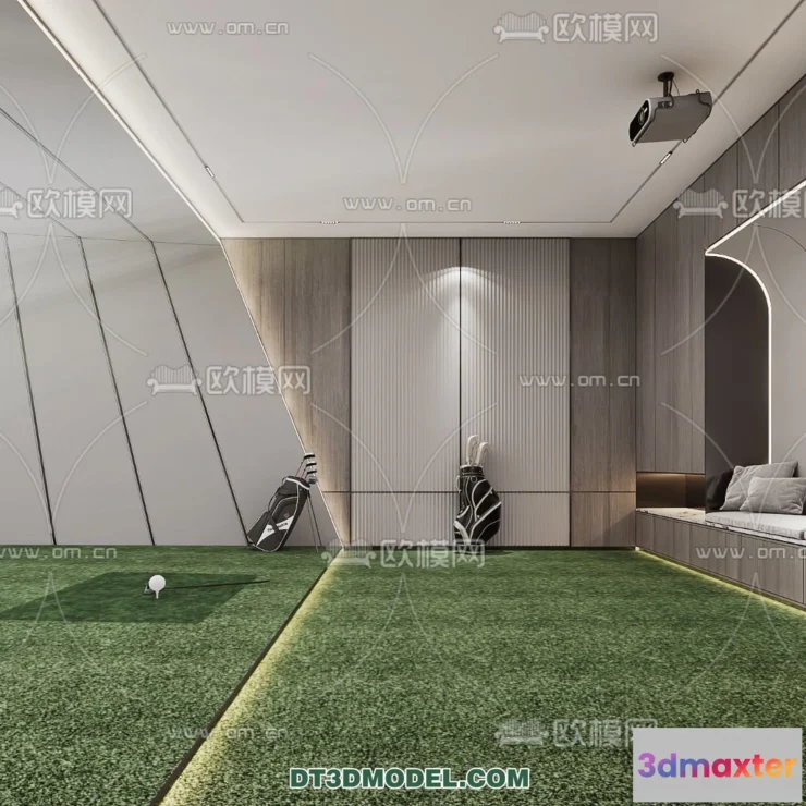 1518254 - OTHER MODELS - SPORTS - 3D Model For Interior Design - 2297 3D Max