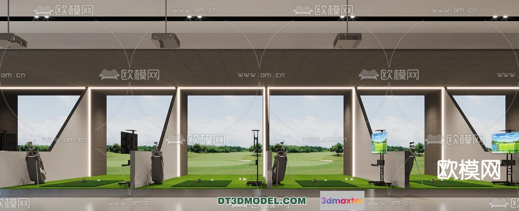 1518262 - OTHER MODELS - SPORTS - 3D Model For Interior Design - 2301 3D Max