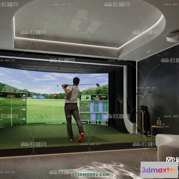 1518282 - OTHER MODELS - SPORTS - 3D Model For Interior Design - 2311 3D Max