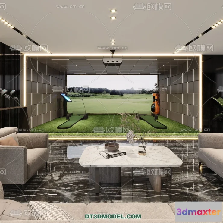 1518290 - OTHER MODELS - SPORTS - 3D Model For Interior Design - 2315 3D Max