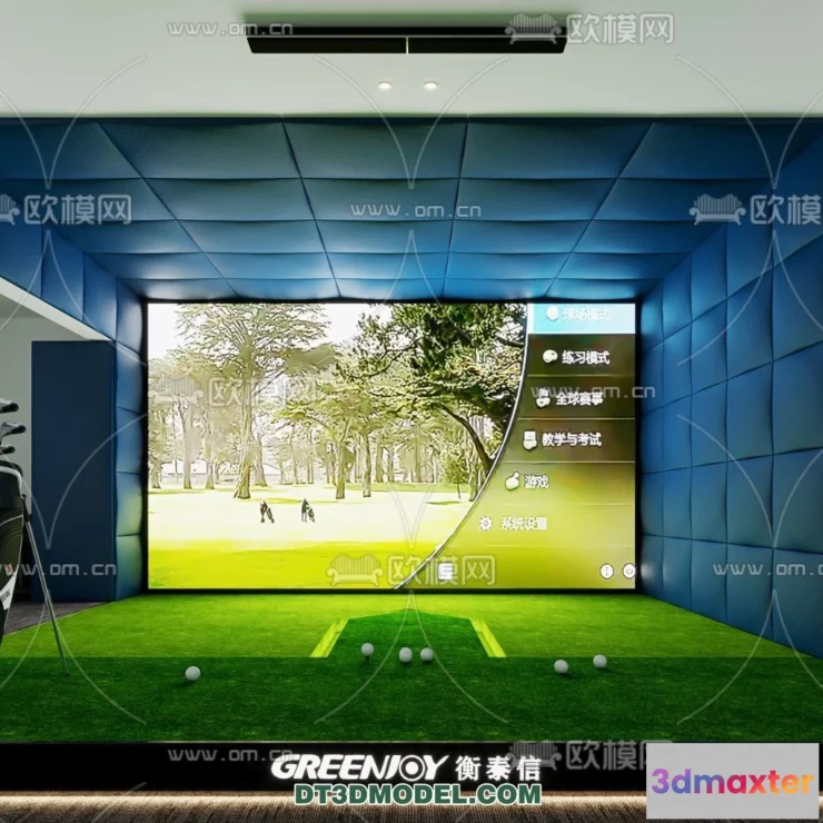 1518292 - OTHER MODELS - SPORTS - 3D Model For Interior Design - 2316 3D Max