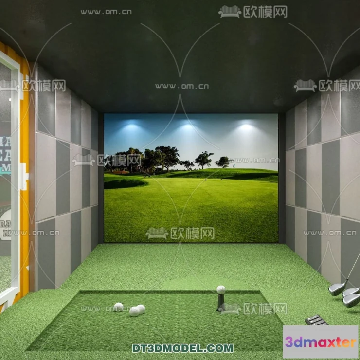 1518294 - OTHER MODELS - SPORTS - 3D Model For Interior Design - 2317 3D Max