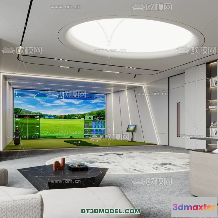 1518306 - OTHER MODELS - SPORTS - 3D Model For Interior Design - 2323 3D Max