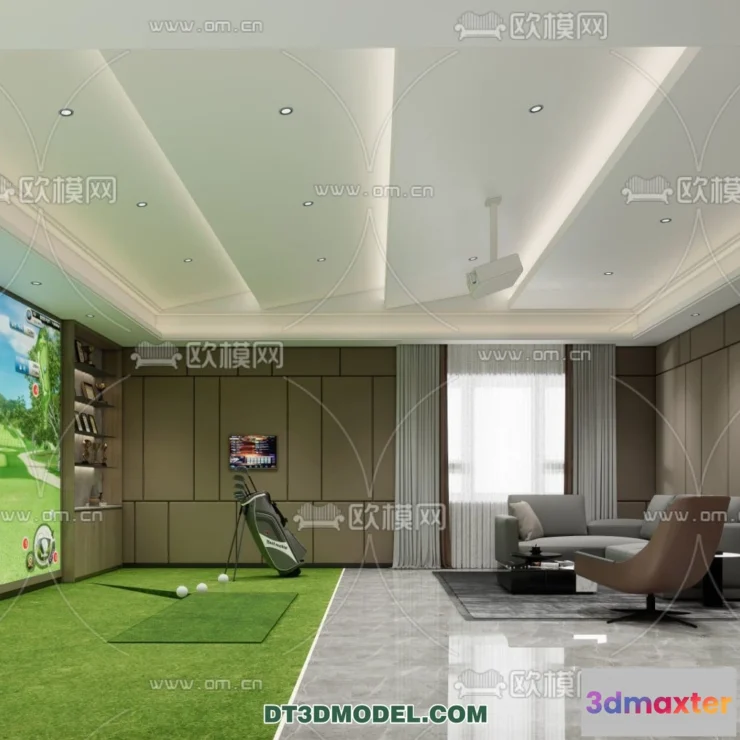 1518310 - OTHER MODELS - SPORTS - 3D Model For Interior Design - 2325 3D Max