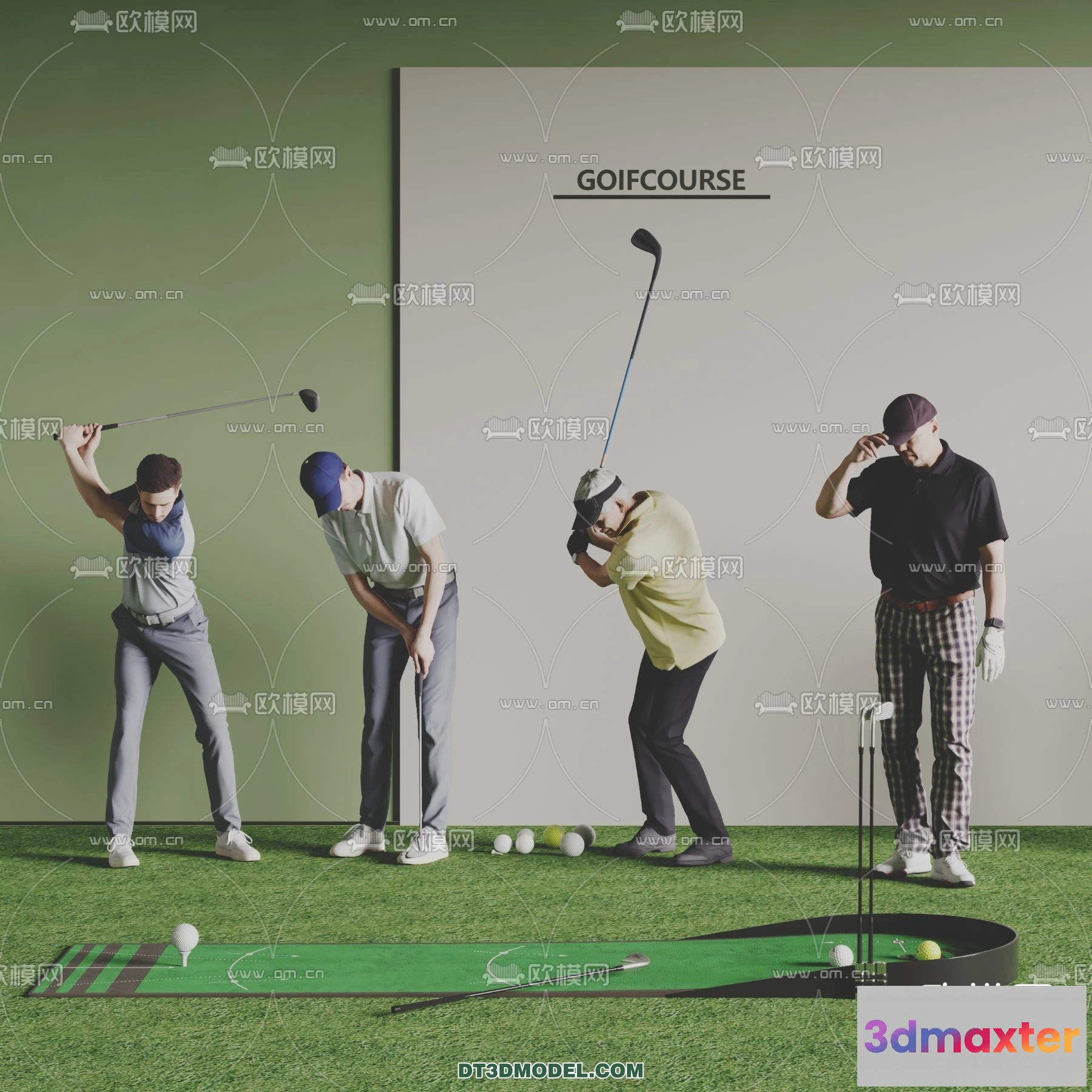 1518352 - OTHER MODELS - SPORTS - 3D Model For Interior Design - 2346 3D Max