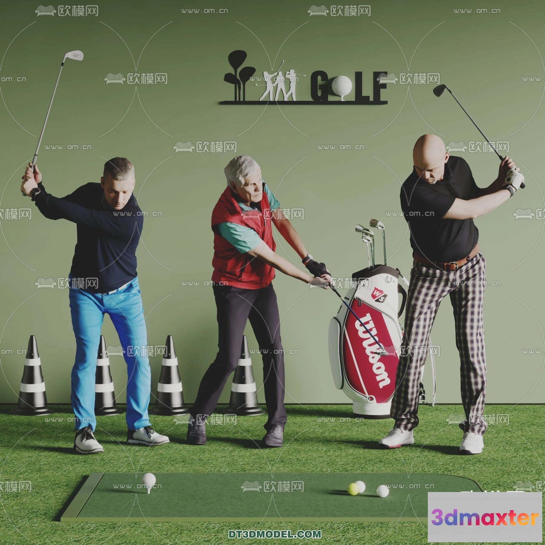 1518354 - OTHER MODELS - SPORTS - 3D Model For Interior Design - 2347 3D Max