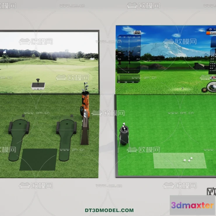 1518372 - OTHER MODELS - SPORTS - 3D Model For Interior Design - 2356 3D Max