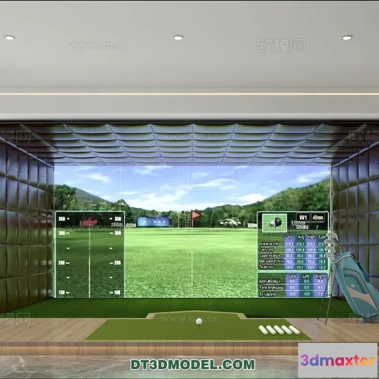 1518382 - OTHER MODELS - SPORTS - 3D Model For Interior Design - 2361 3D Max