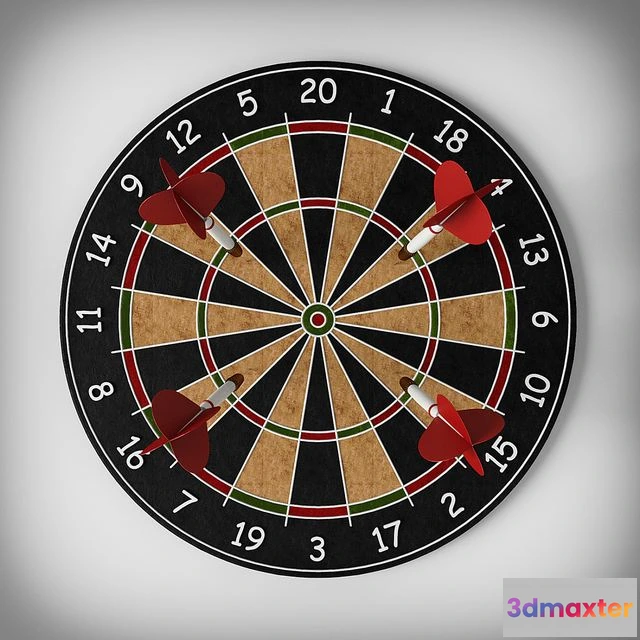 1551051 - Darts 3D Max