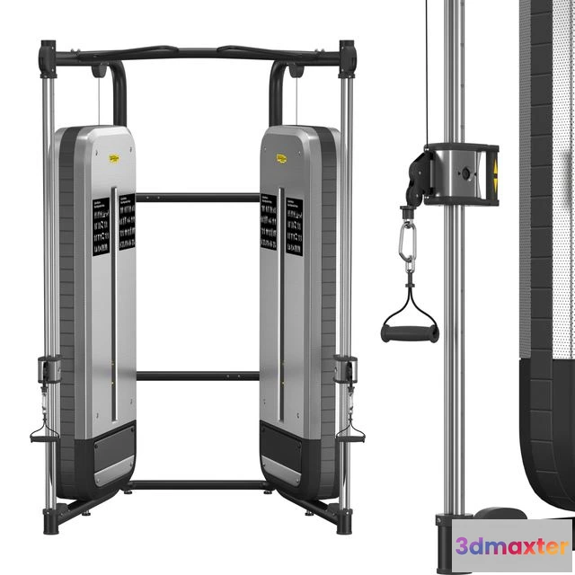 1551923 - MB430 Dual Adjustable Pulley 3D Max