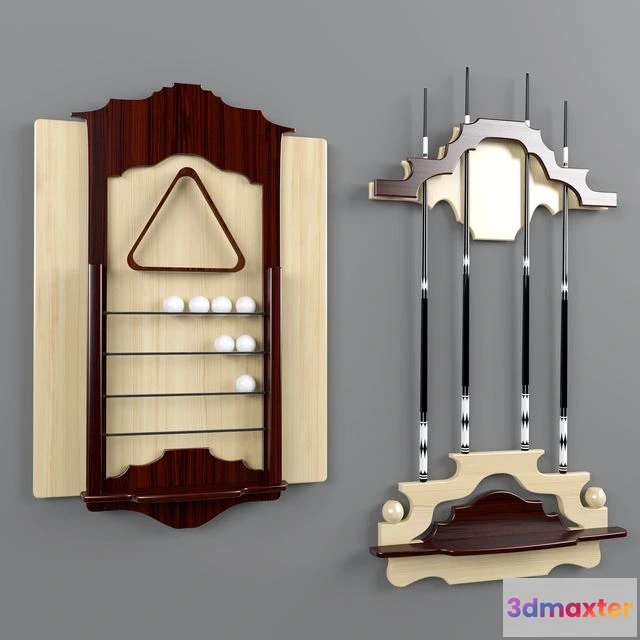 1563386 - Set for billiards 3D Max