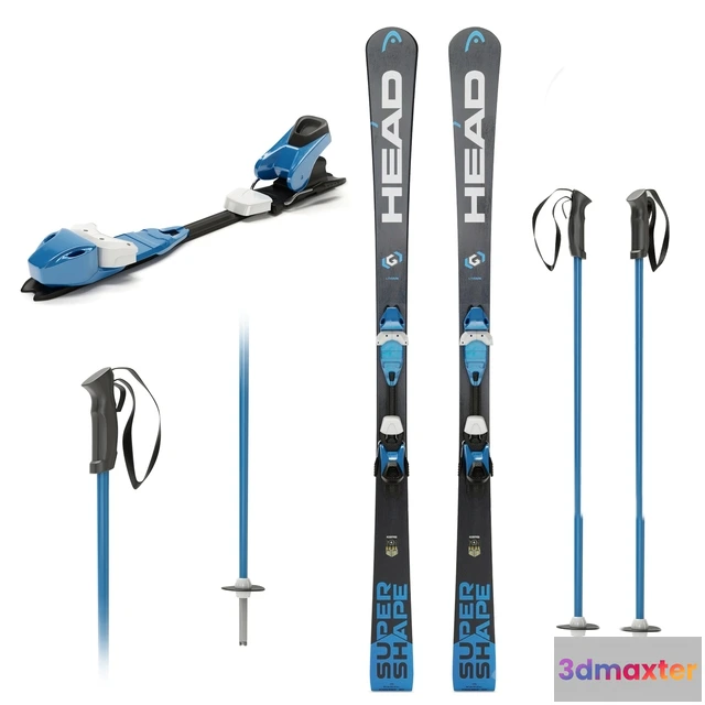1666852 - other-models - Ski set 3D Max
