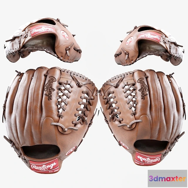 1666876 - other-models - Rawlings gloves 3D Max