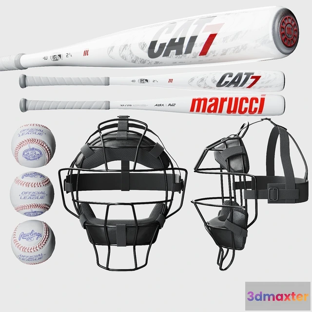 1666880 - other-models - Marucci MCBC7 Cat7 BBCOR Baseball Bat 3D Max