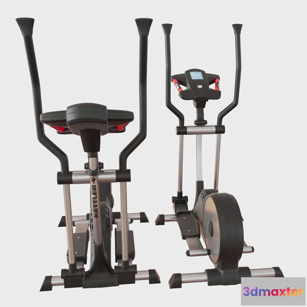 1666892 - other-models - Kettler Astro-Elliptical Trainer 3D Max
