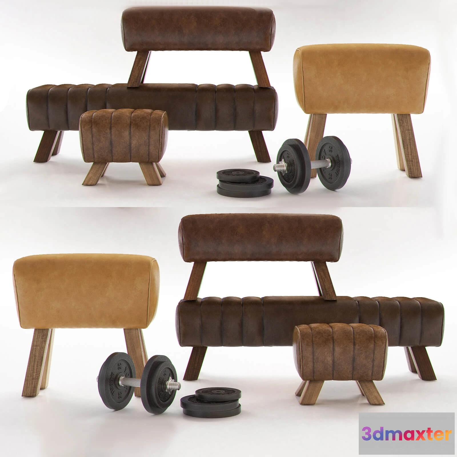 1666904 - other-models - Goat Benches - loft design 3D Max