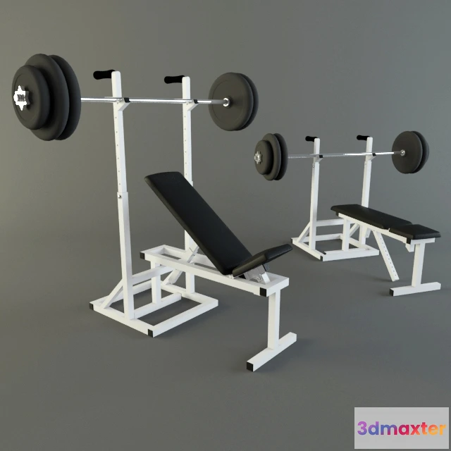1666916 - other-models - Home made trainer - Bench press 3D Max
