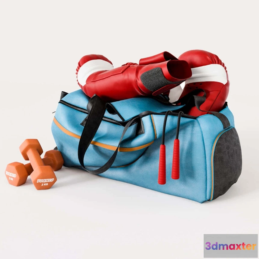 1666922 - other-models - Boxing set 3D Max