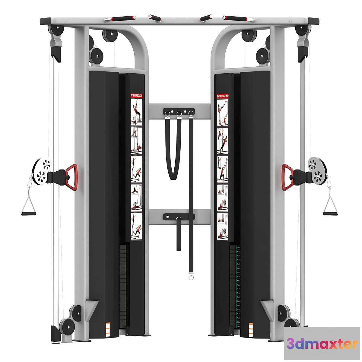 571162 - Star Trac INSTINCT DUAL ADJUSTABLE PULLEY