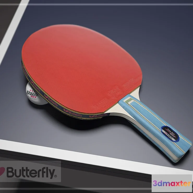 627633 - Butterfly table tennis racket