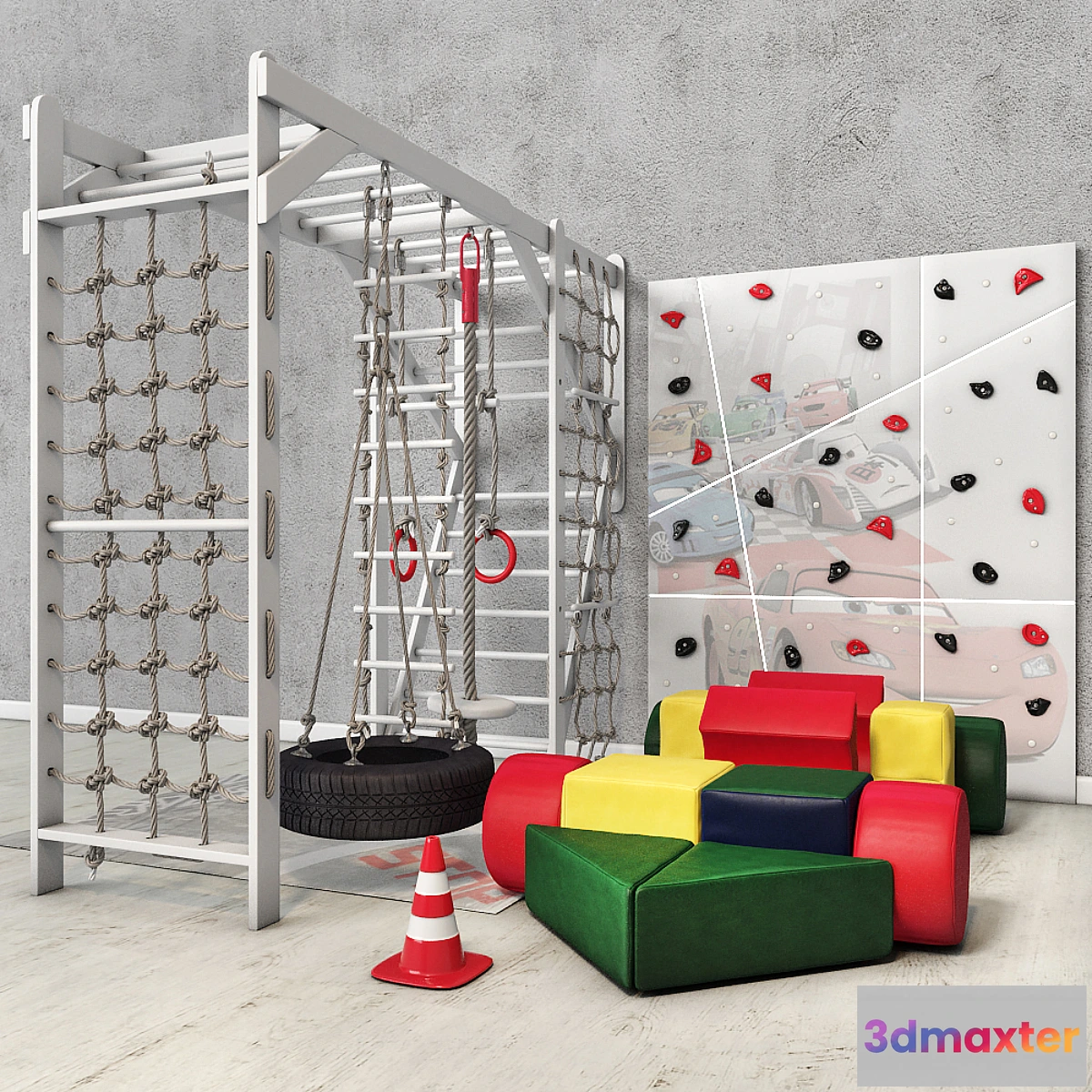 665139 - Children’s play complex “Basic Formula 1”